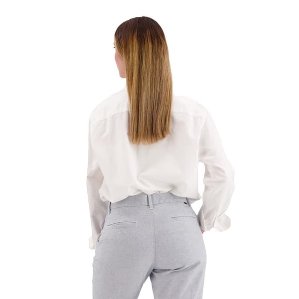 Dockers Långärmad Tröja Original Vit S Kvinna