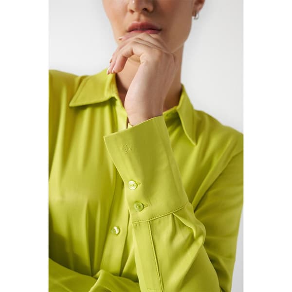 Salsa Jeans Bluse 21006613 Grøn M Kvinde