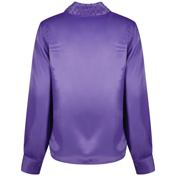 Salsa Jeans Långärmad Tröja 21007107 Lila M Kvinna