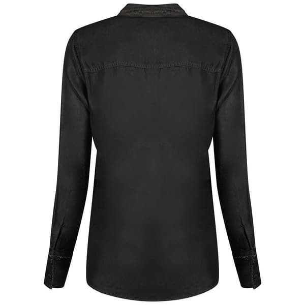 Salsa Jeans Långärmad Tröja 21007170 Regular Fit Svart M Kvinna