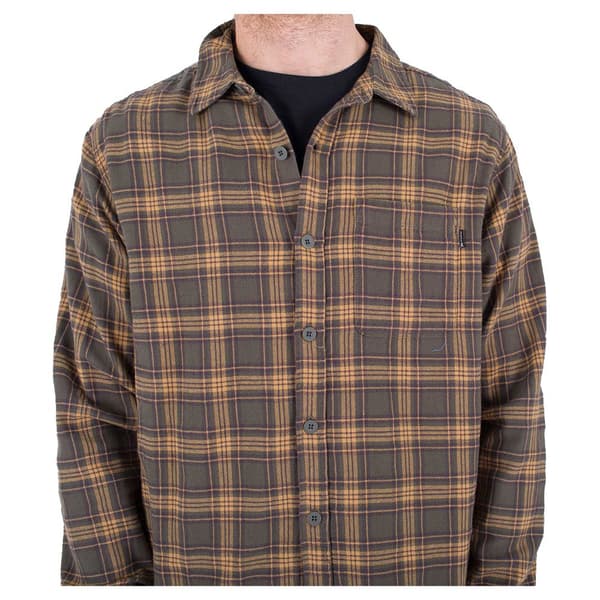 Hurley Kortärmad Tröja Portland Organic Brun M Man