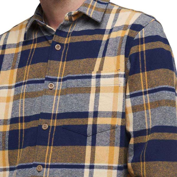 Black Diamond Lang ærmet Skjorte Project Flannel Brun,Blå M Mand