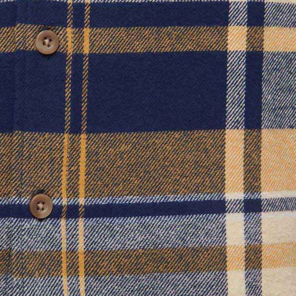 Black Diamond Lang ærmet Skjorte Project Flannel Brun,Blå M Mand