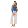 Miniatyrbillede 5 af 5: Salsa Jeans Kortærmet T-shirt Med V-hals 21007001 Blå XS Kvinde