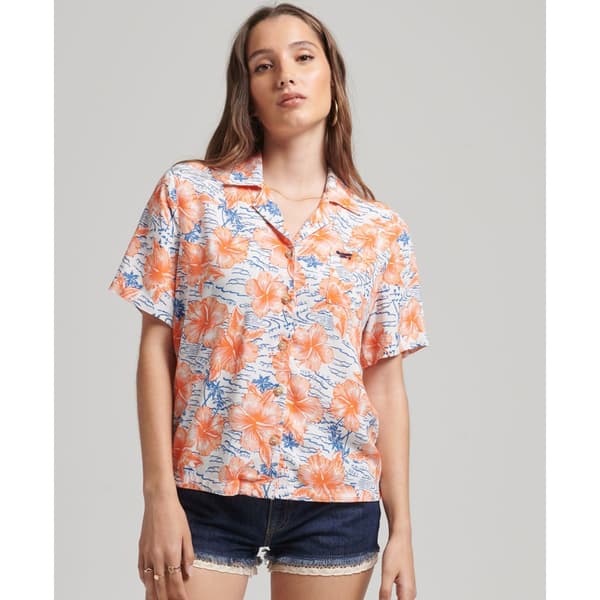 Superdry Skjorta Vintage Beach Resort Flerfärgad XS Kvinna