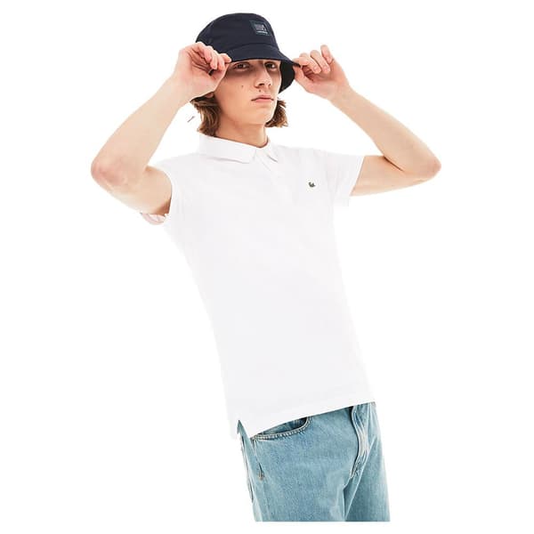 Lacoste Tiukka Lyhythihainen Poolopaita Petit Piqué Valkoinen 2XL Mies