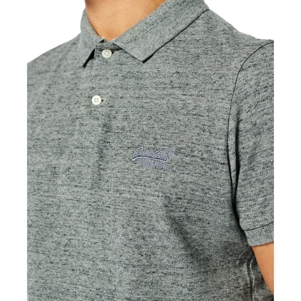 Superdry Kortærmet Polo Classic Pique Grå S Mand