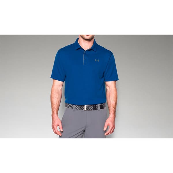 Under Armour Lyhythihainen Poolo Tech Sininen S / Regular Mies