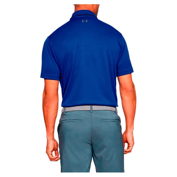 Under Armour Lyhythihainen Poolo Tech Sininen S / Regular Mies