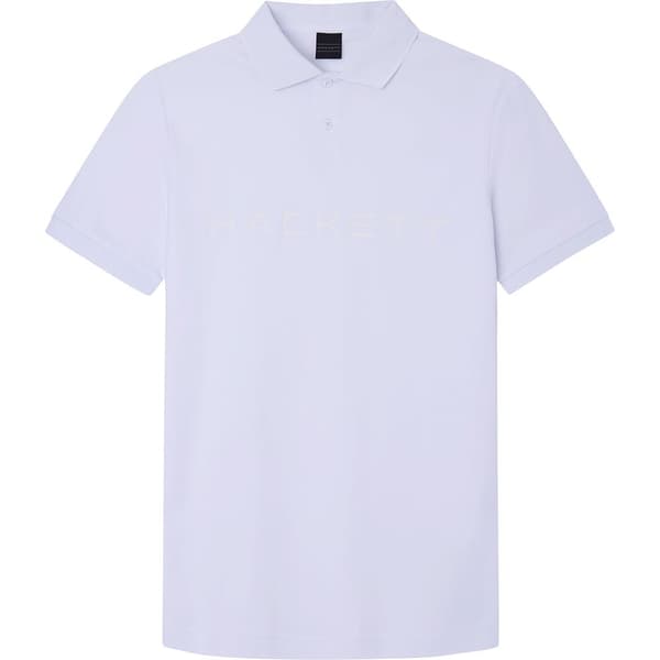 Hackett Kortærmet Polo Essential Hvid L Mand