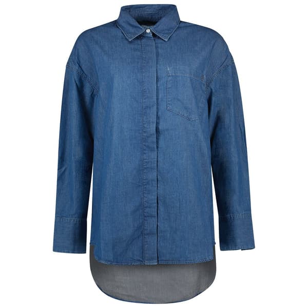 Salsa Jeans Långärmad Tröja 21007012 Oversize Blå M Kvinna