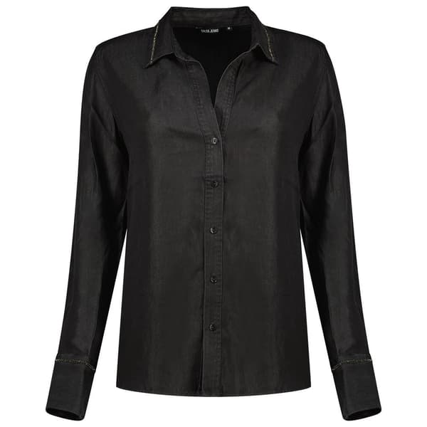 Salsa Jeans Långärmad Tröja 21007170 Regular Fit Svart L Kvinna