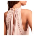 Miniatyrbild 3 av 5: Superdry Ärmlös T-shirt Med Hög Hals Lace Rosa S Kvinna