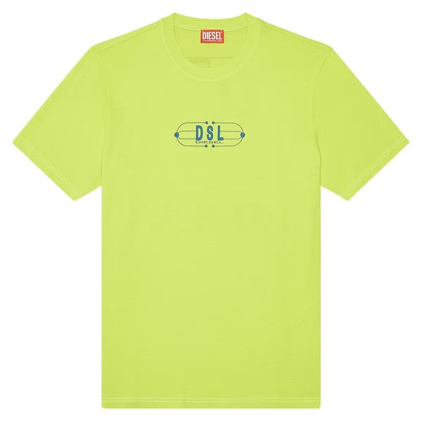 Diesel Kortærmet T-shirt Just K5 Gul M Mand