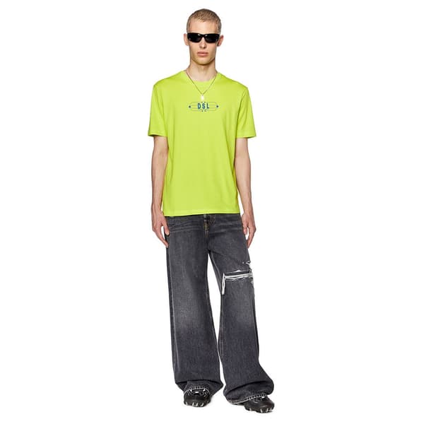 Diesel Kortærmet T-shirt Just K5 Gul M Mand