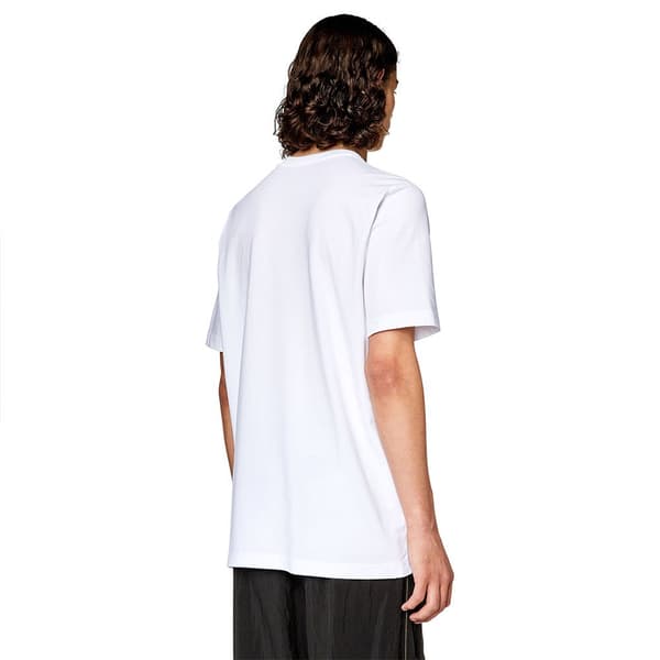 Diesel Kortærmet T-shirt Just L13 Hvid M Mand