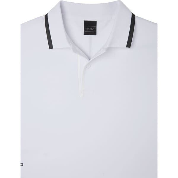 Hackett Lyhythihainen Poolo Hm563231 Valkoinen L Mies