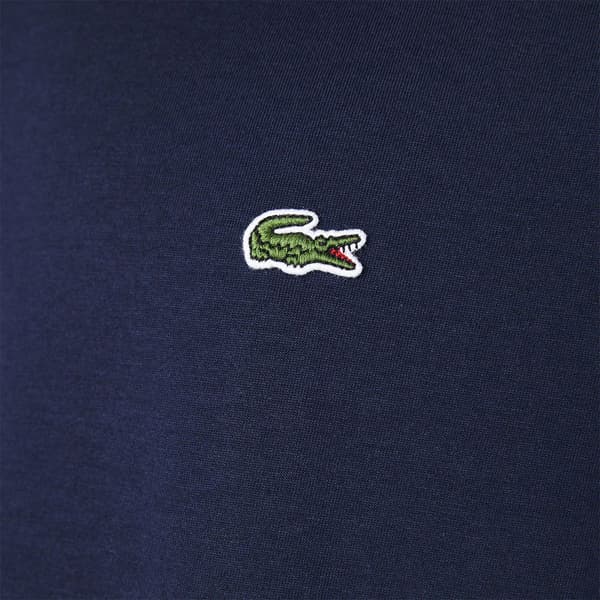 Lacoste Kortærmet T-shirt V-neck Pima Cotton Blå XS Mand