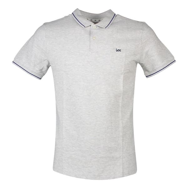 Lee Kortærmet Poloshirt Piqué Grå XL / Regular Mand