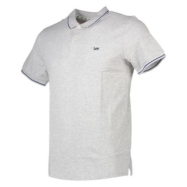 Lee Kortærmet Poloshirt Piqué Grå XL / Regular Mand