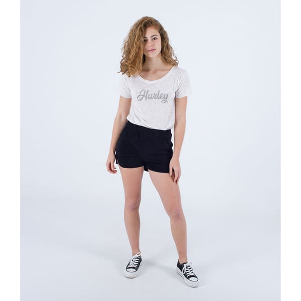 Hurley Kortärmad T-shirt Oceancare Devore Vit M Kvinna