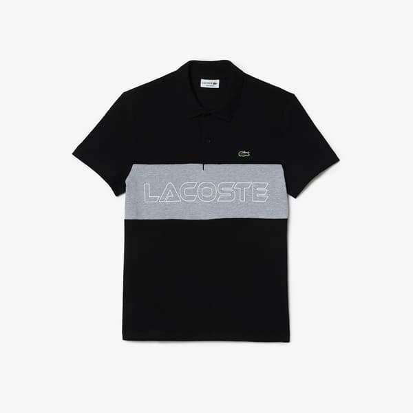 Lacoste Kortærmet Polo Ph1470 Sort M Mand