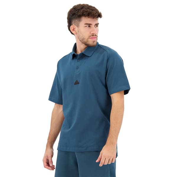 Adidas Kortärmad Piké Z.n.e. Premium Blå M / Regular Man