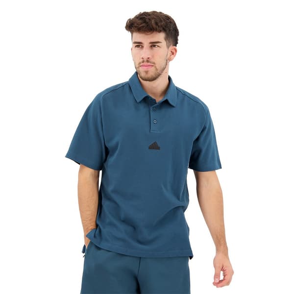 Adidas Kortärmad Piké Z.n.e. Premium Blå M / Regular Man