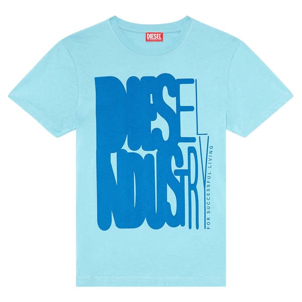 Diesel Kortärmad T-shirt Diegor K66 Blå L Man