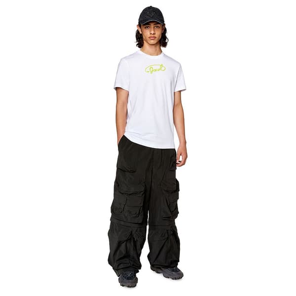Diesel Kortærmet T-shirt Diegor Hvid M Mand