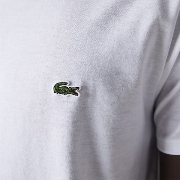 Lacoste Lyhythihainen T-paita Th6709 Valkoinen 2XL Mies