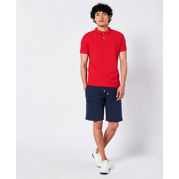 Superdry Kortærmet Polo Classic Pique Rød 2XL Mand