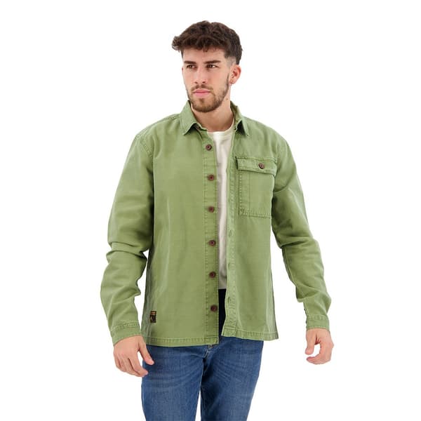 Superdry Skjorta Vintage Military Grönt L Man