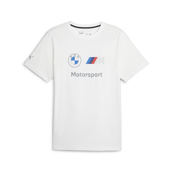 Puma Kortärmad T-shirt Bmw Mms Ess Logo Vit M Man