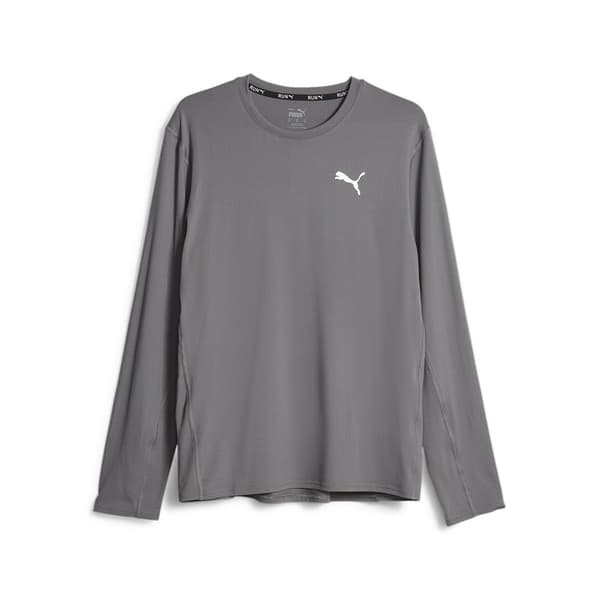 Puma Langærmet T-shirt Run Cloudspun Grå M Mand