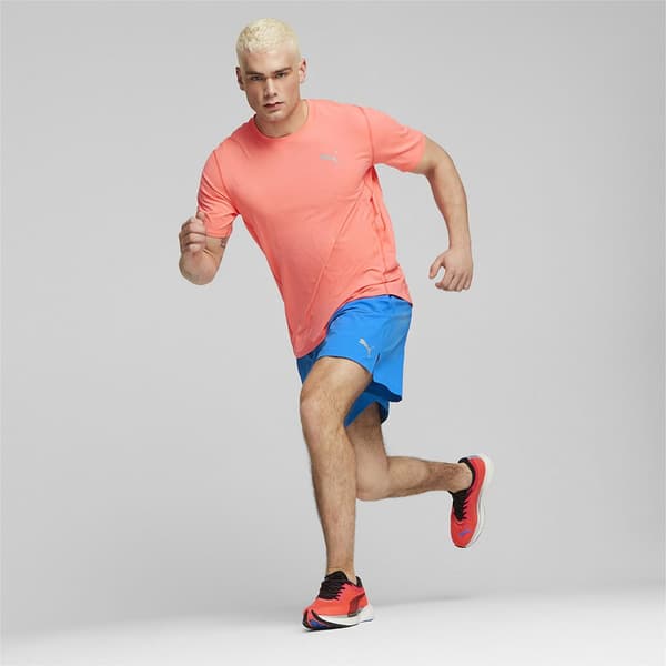 Puma Kortærmet T-shirt Run Cloudspun Orange M Mand