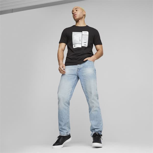 Puma Kortærmet T-shirt Bmw Mms Ess Car Graphic Sort M Mand