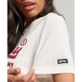 Pikkukuva 4 / 4: Superdry Lyhythihainen Pyöreä Kaula-aukkoinen T-paita Embellished Vintage Logo Beige 2XS Nainen