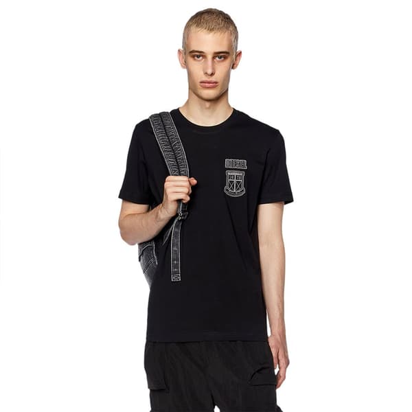 Diesel Kortærmet T-shirt Diegor K67 Sort S Mand