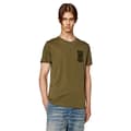 Miniatyrbild 1 av 3: Diesel Kortärmad T-shirt Diegor K67 Brun S Man
