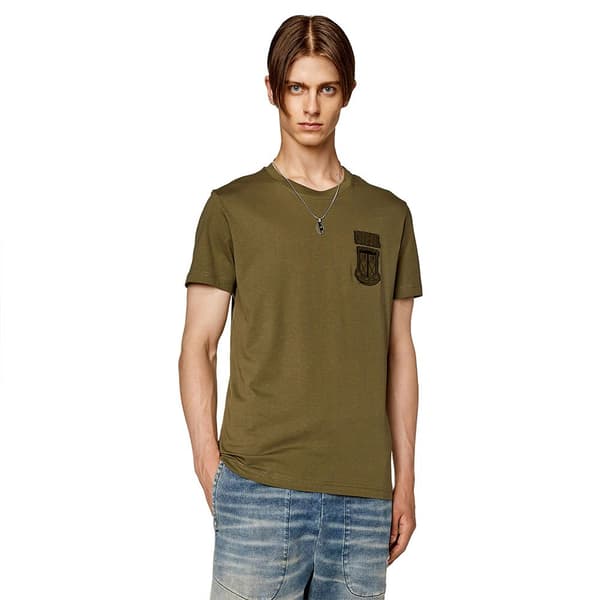 Diesel Kortærmet T-shirt Diegor K67 Brun S Mand