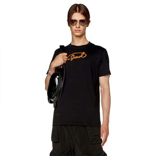 Diesel Kortærmet T-shirt Diegor Sort M Mand