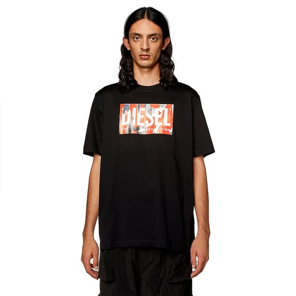 Diesel Kortærmet T-shirt Just L13 Sort S Mand