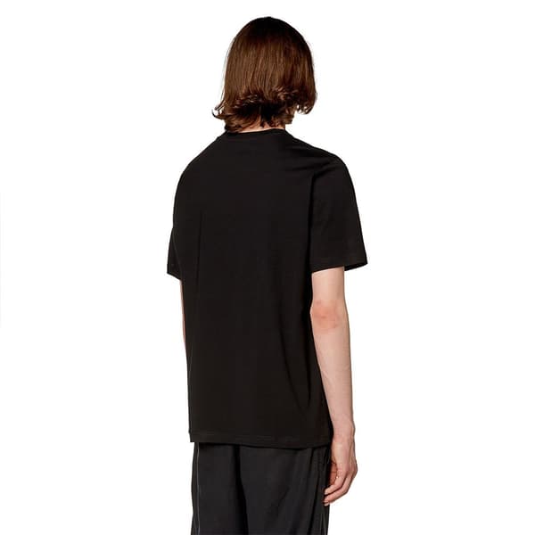 Diesel Kortärmad T-shirt Just Nlabel Svart M Man