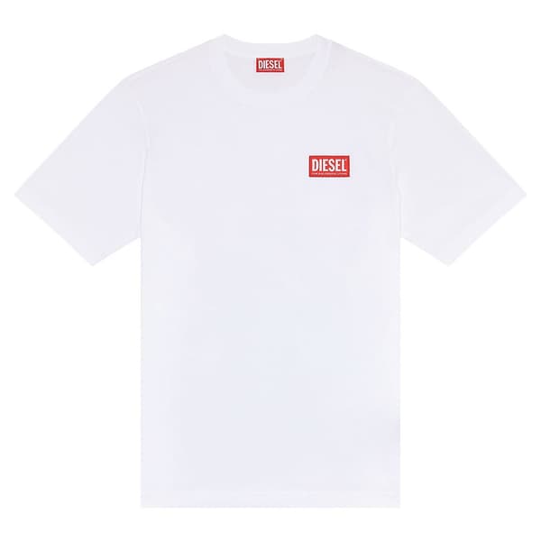Diesel Kortärmad T-shirt Just Nlabel Vit L Man