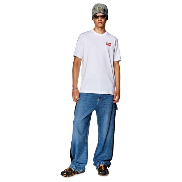 Diesel Kortärmad T-shirt Just Nlabel Vit L Man