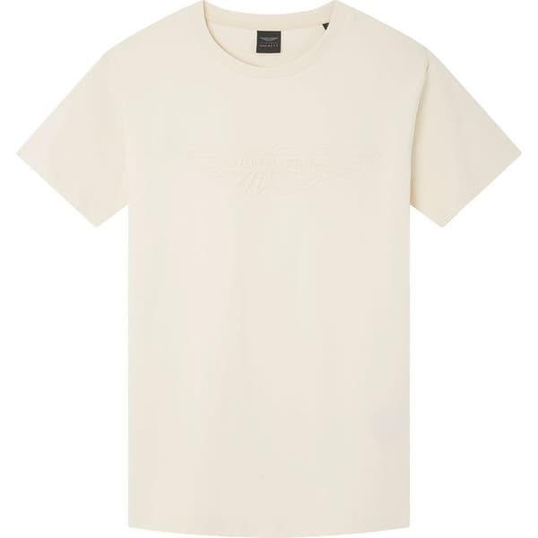 Hackett Kortærmet T-shirt Hm500779 Beige XL Mand