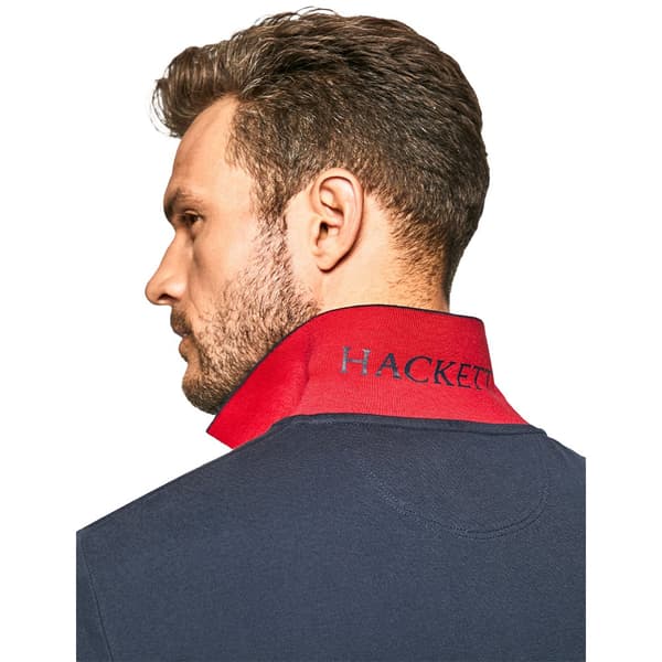 Hackett Lyhythihainen Poolopaita Slim Fit Musta XL Mies