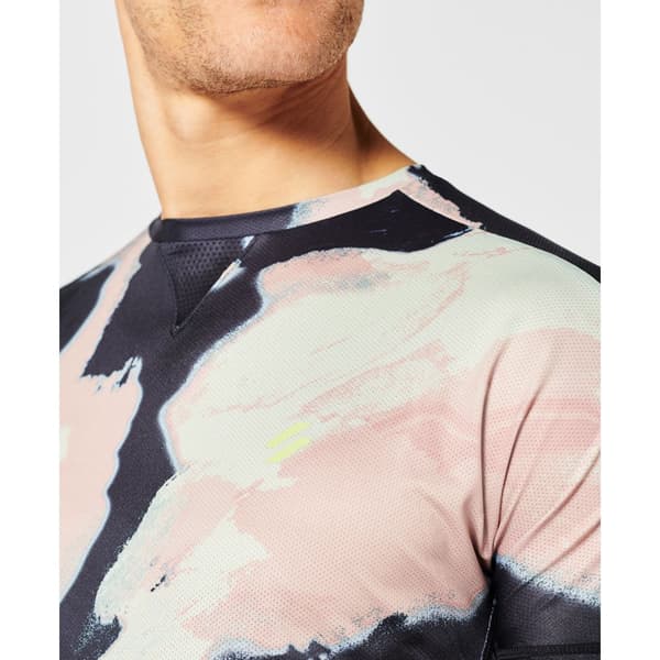 Superdry Kortærmet T-shirt Run Hvid S Mand