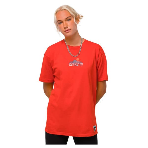 Vans Outdoor Club T-shirt Med Korta ärmar Orange S Man